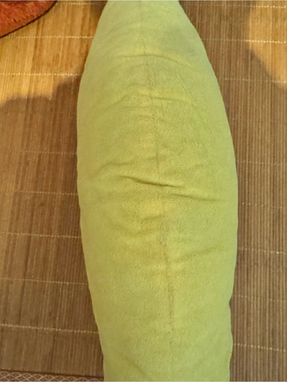 Smiling Yellow Banana Plush Pillow - Cute Fruit Cushion
